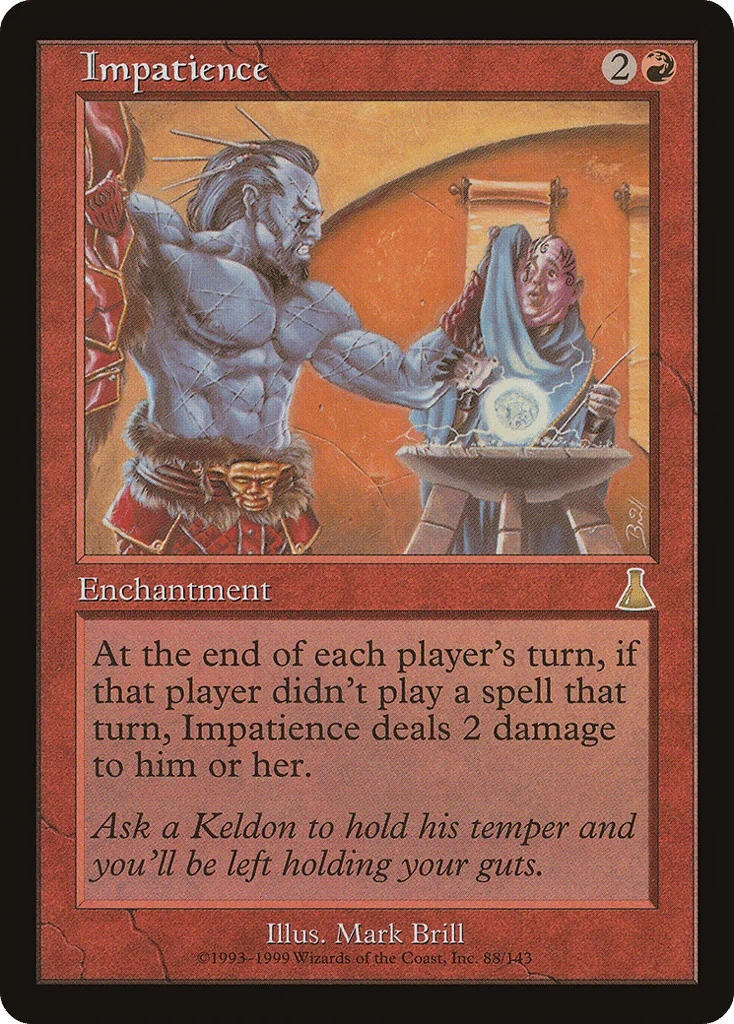 Impatience · Urza's Destiny