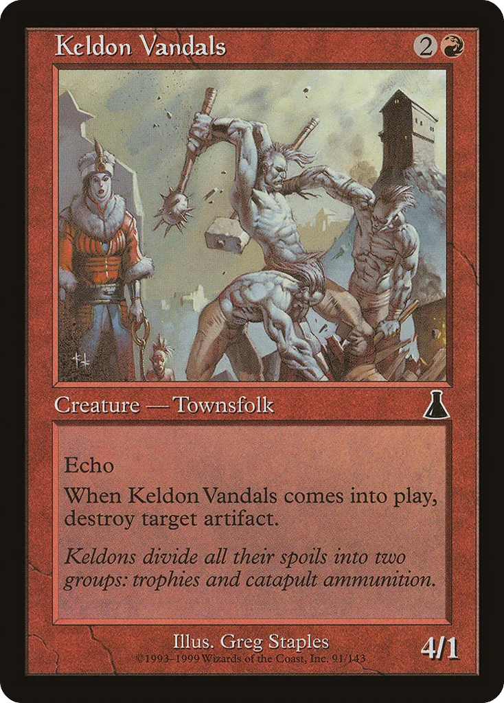 Keldon Vandals · Urza's Destiny
