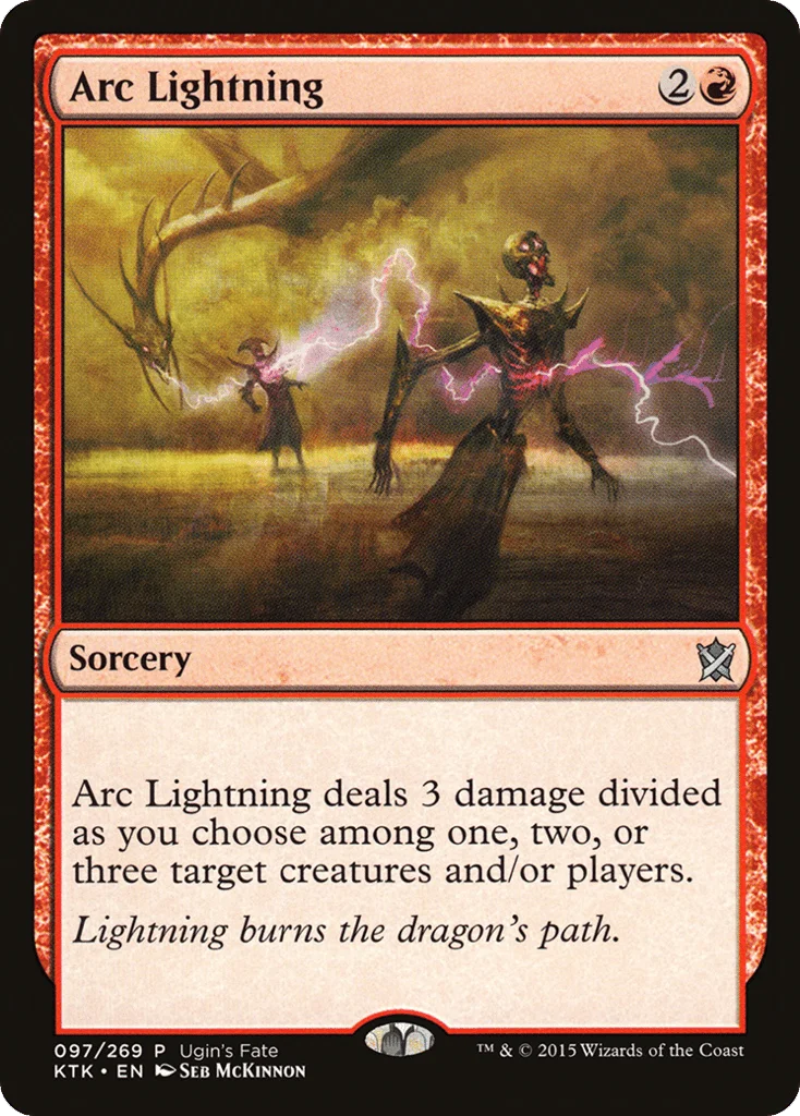 Arc Lightning · Ugin's Fate