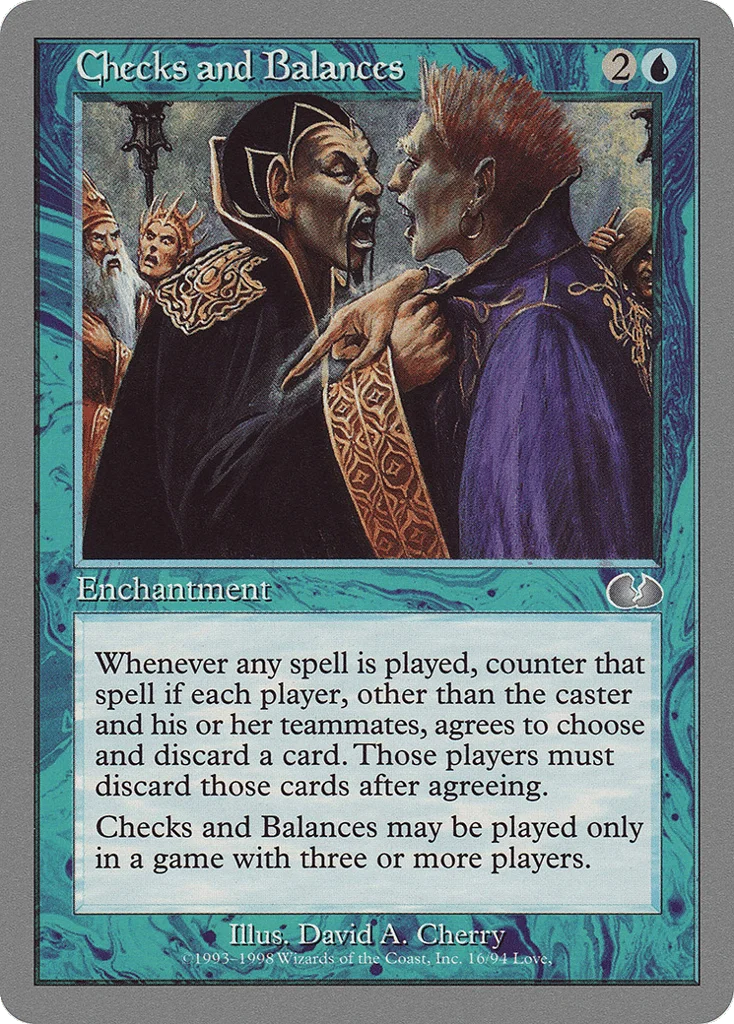 Checks and Balances · Unglued