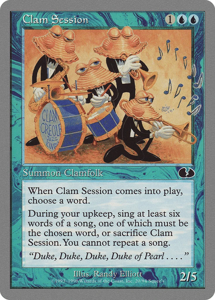 Clam Session · Unglued