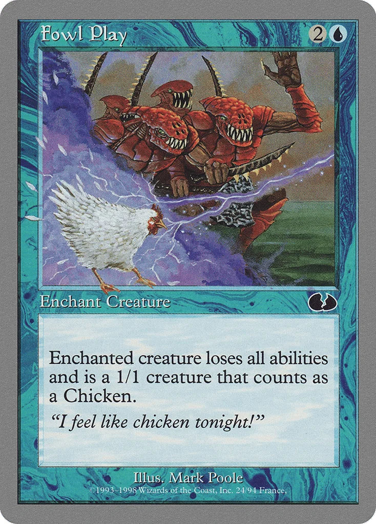 Fowl Play · Unglued