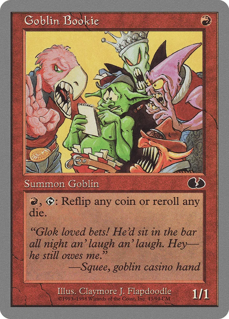 Goblin Bookie · Unglued