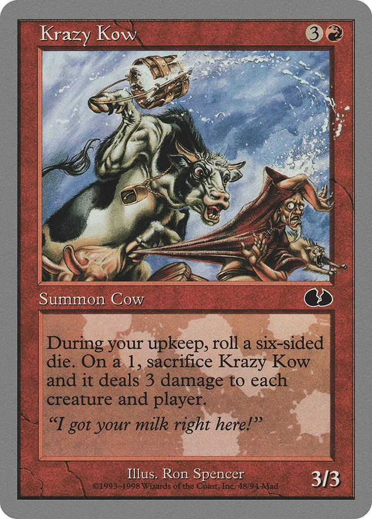 Krazy Kow · Unglued