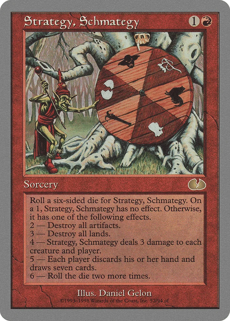 Strategy, Schmategy · Unglued