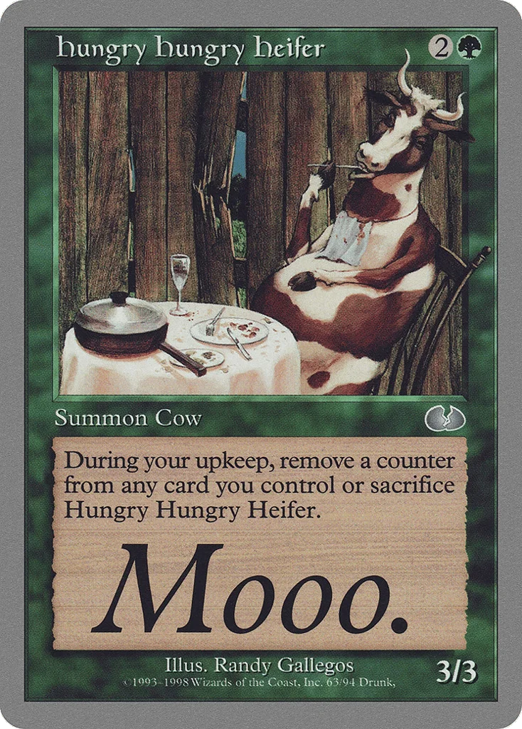 Hungry Hungry Heifer · Unglued