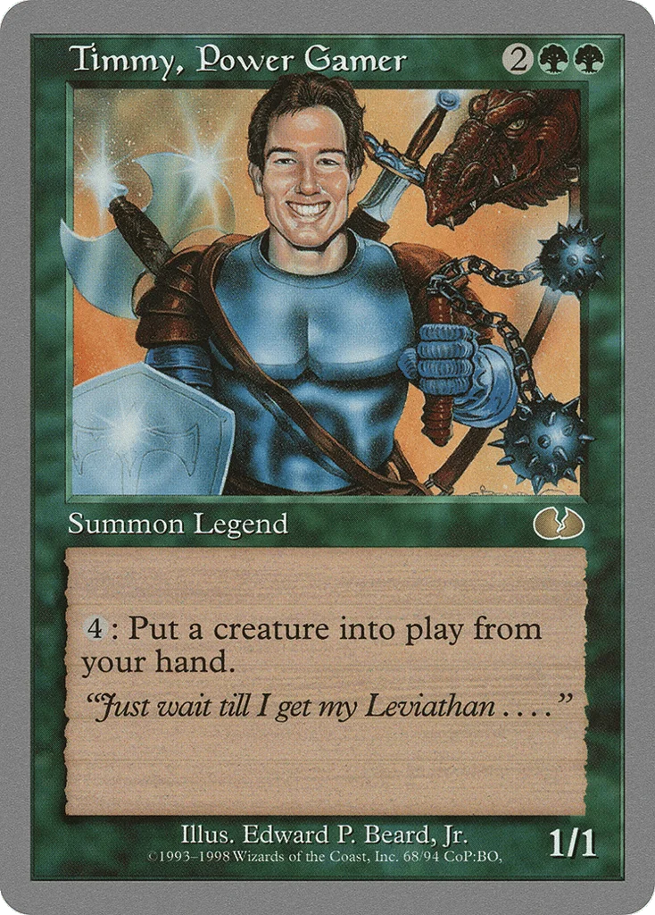 Timmy, Power Gamer · Unglued