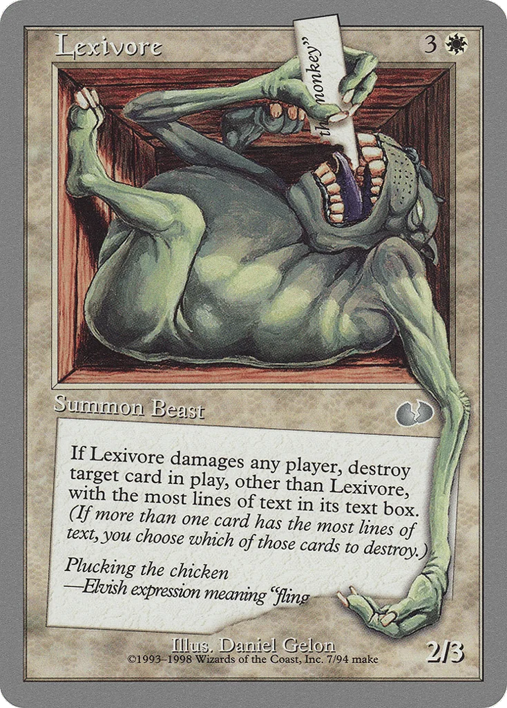 Lexivore · Unglued