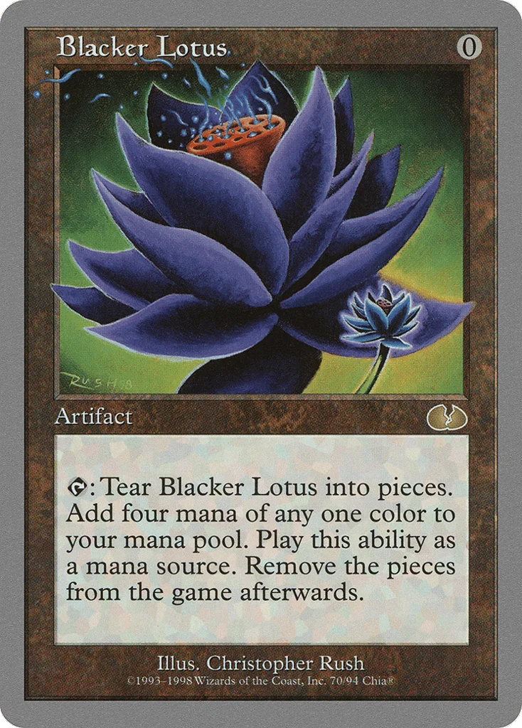 Blacker Lotus · Unglued