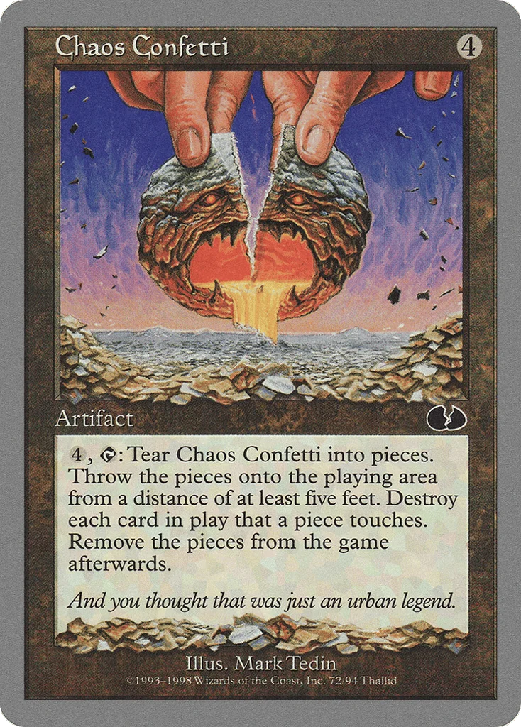 Chaos Confetti · Unglued