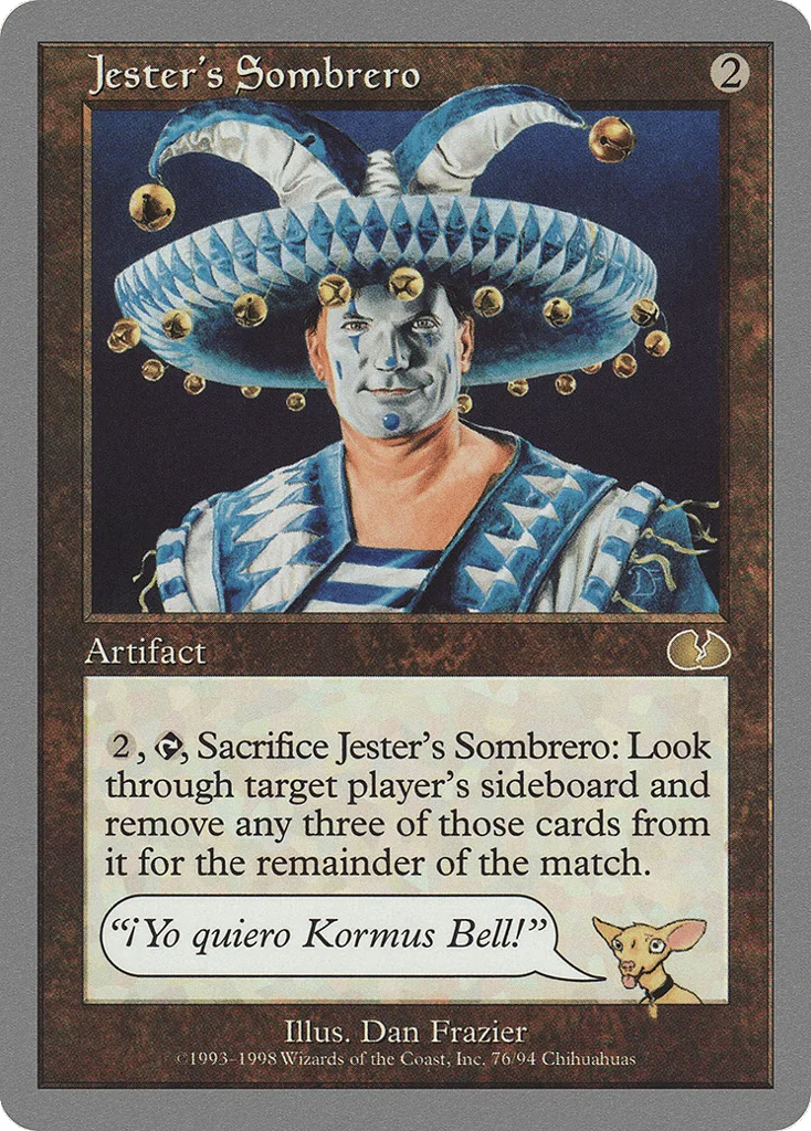 Jester's Sombrero · Unglued