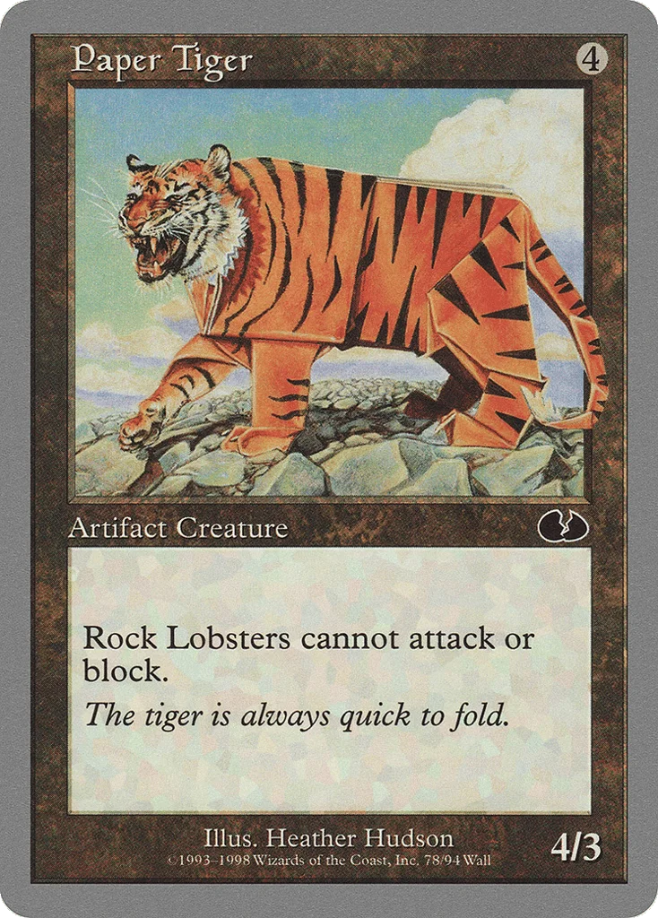 Paper Tiger · Unglued