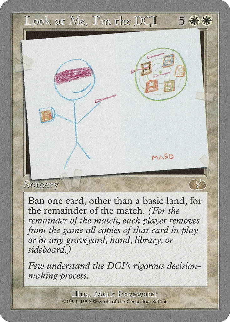 Look at Me, I'm the DCI · Unglued