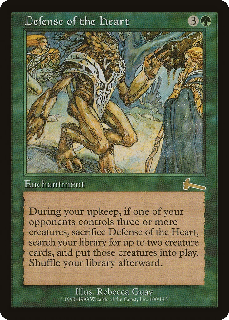 Defense of the Heart · Urza's Legacy