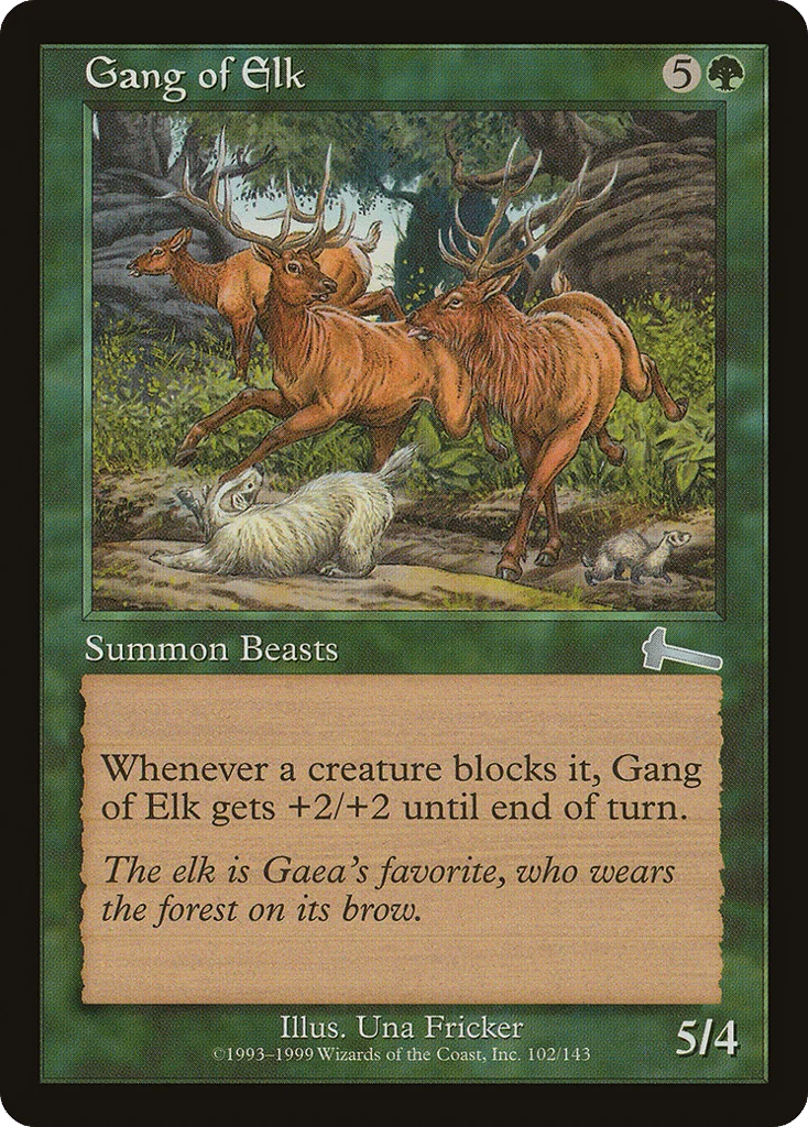 Gang of Elk · Urza's Legacy