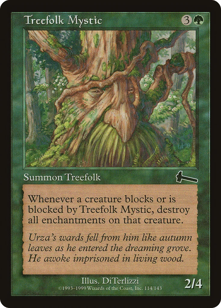 Treefolk Mystic · Urza's Legacy