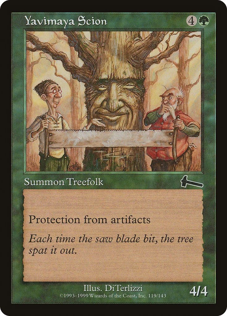 Yavimaya Scion · Urza's Legacy