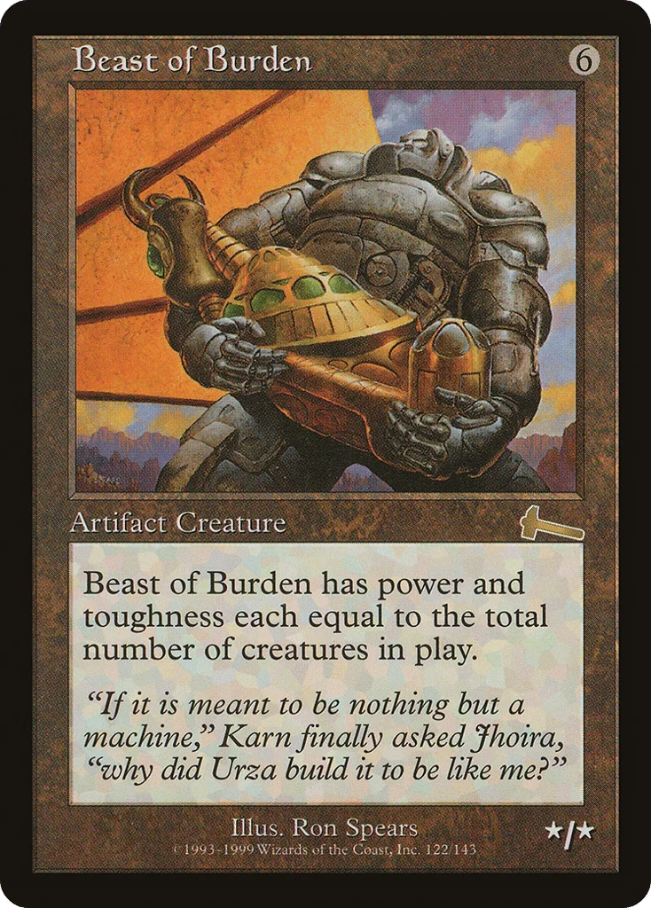 Beast of Burden · Urza's Legacy