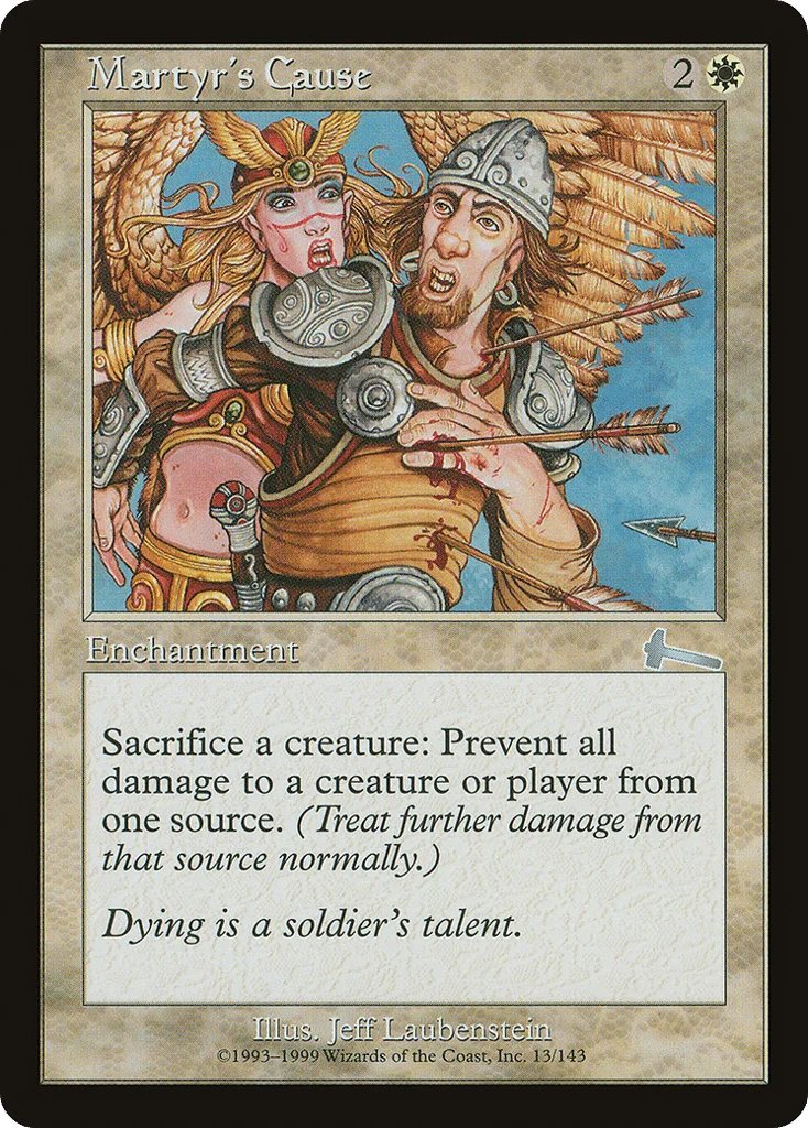 Martyr's Cause · Urza's Legacy