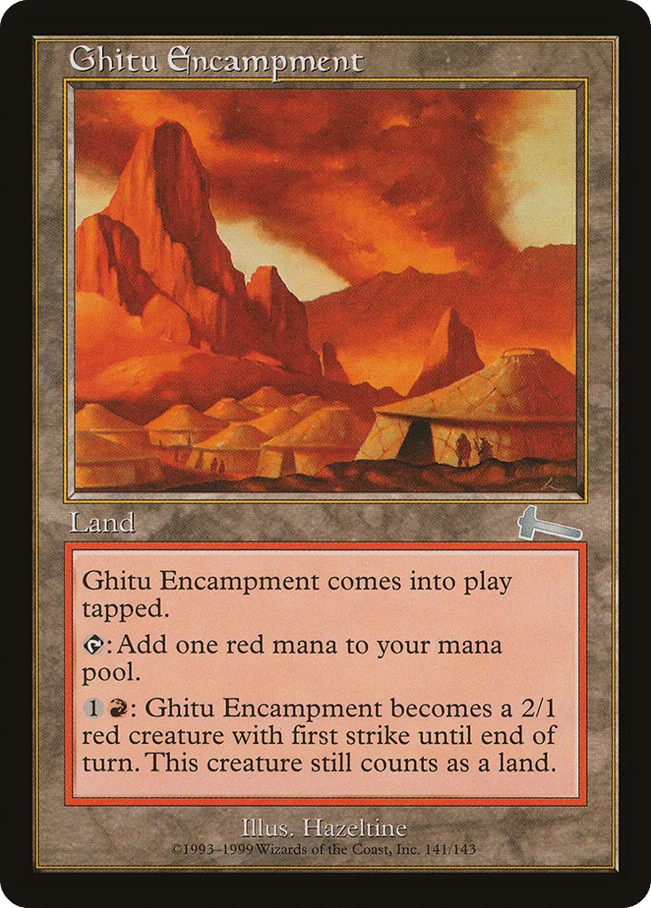 Ghitu Encampment · Urza's Legacy