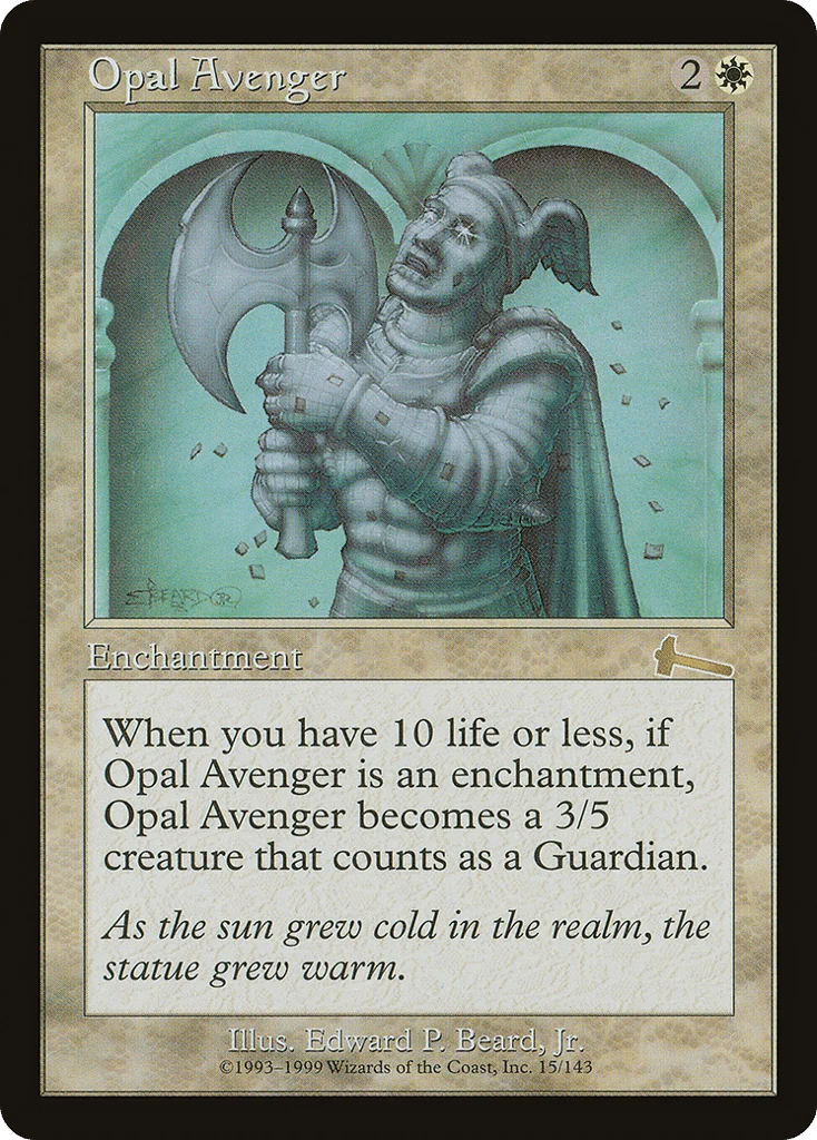 Opal Avenger · Urza's Legacy