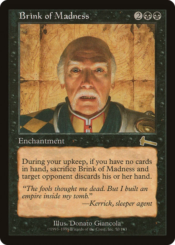 Brink of Madness · Urza's Legacy