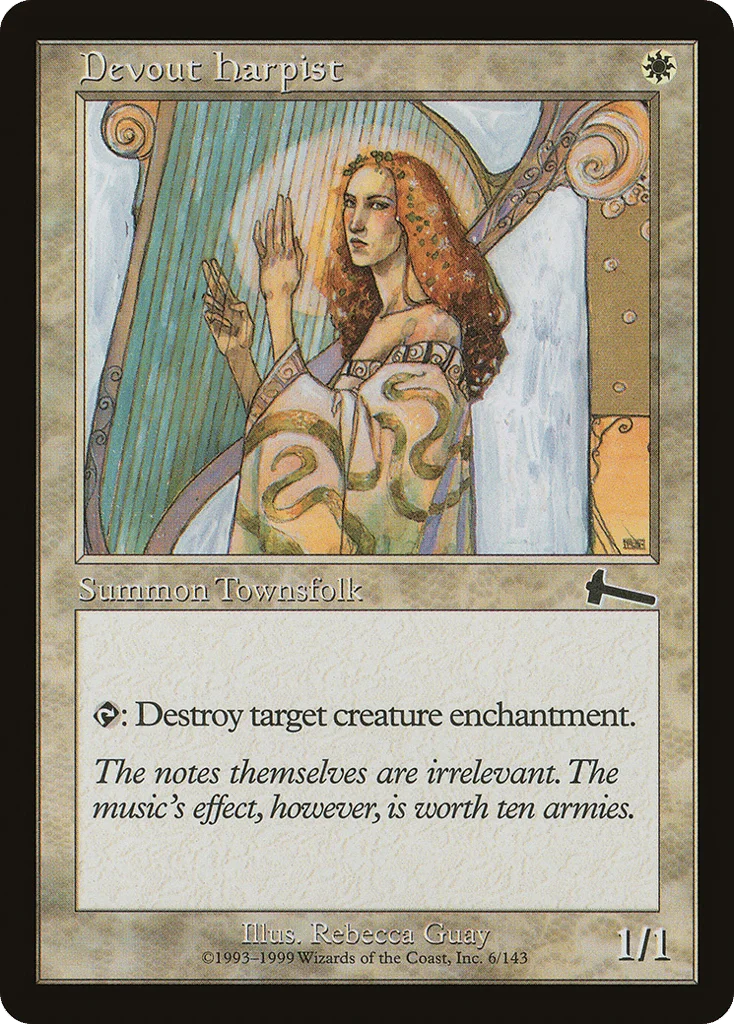 Devout Harpist · Urza's Legacy