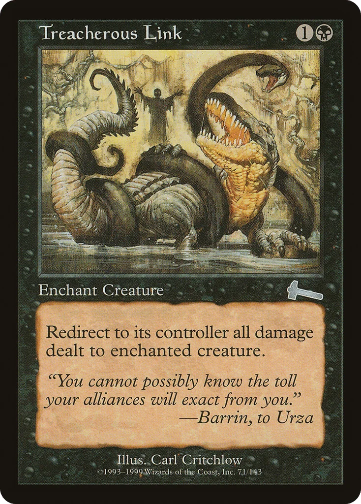Treacherous Link · Urza's Legacy