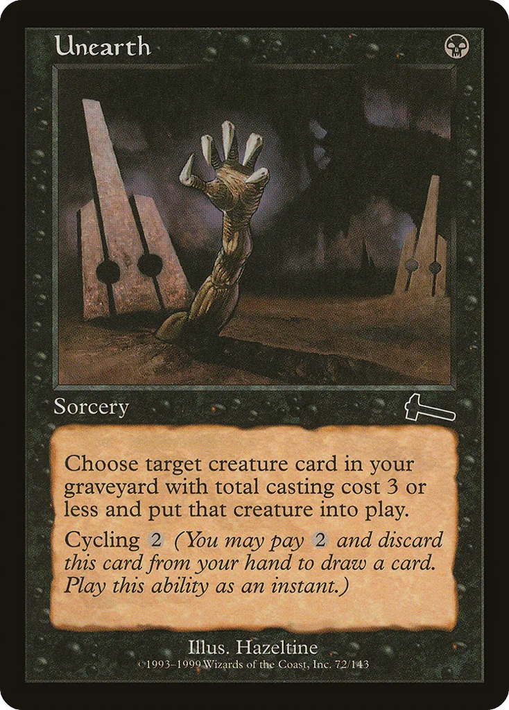 Unearth · Urza's Legacy