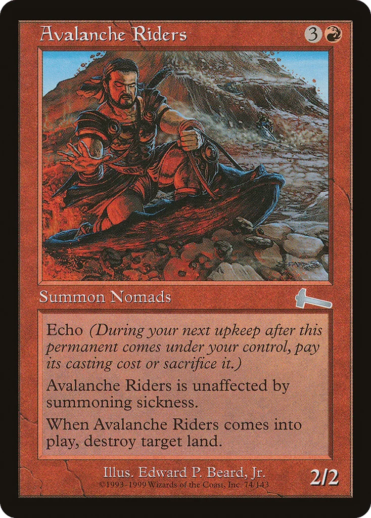 Avalanche Riders · Urza's Legacy