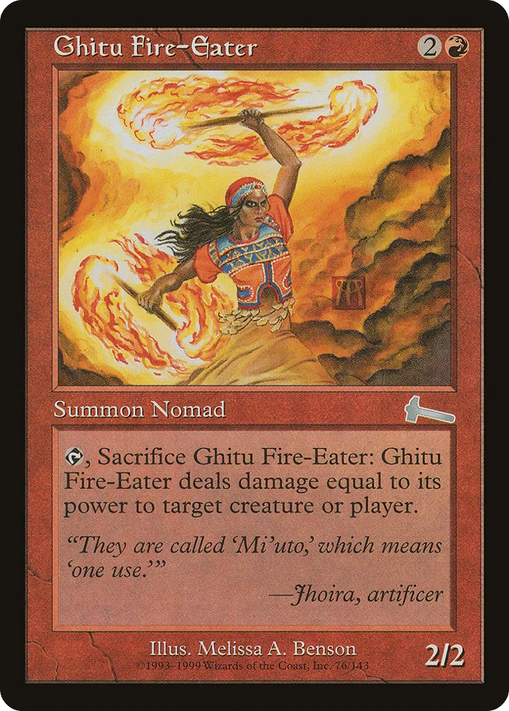 Ghitu Fire-Eater · Urza's Legacy
