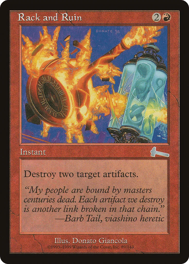 Rack and Ruin · Urza's Legacy