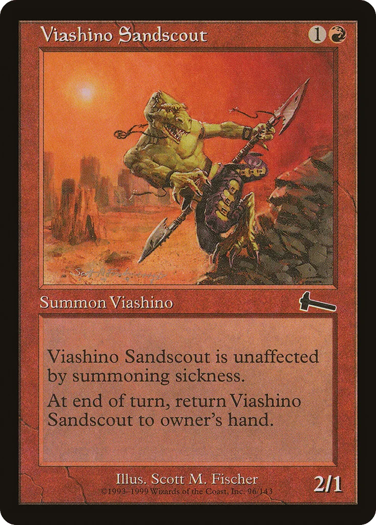 Viashino Sandscout · Urza's Legacy