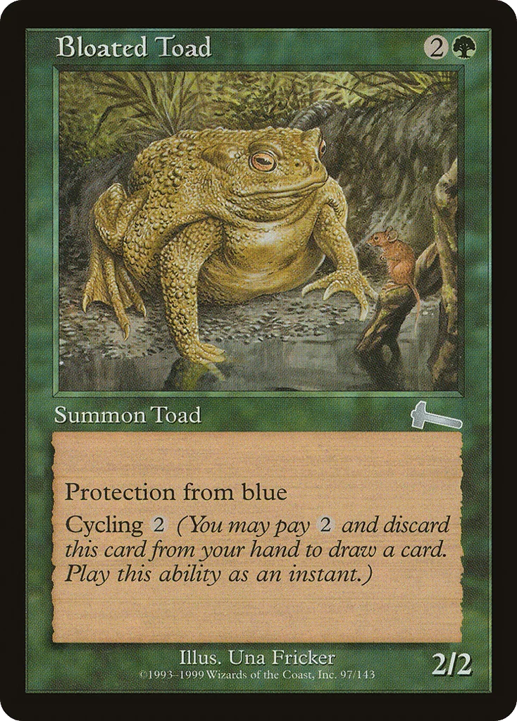 Bloated Toad · Urza's Legacy