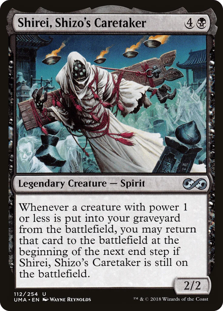 Shirei, Shizo's Caretaker · Ultimate Masters