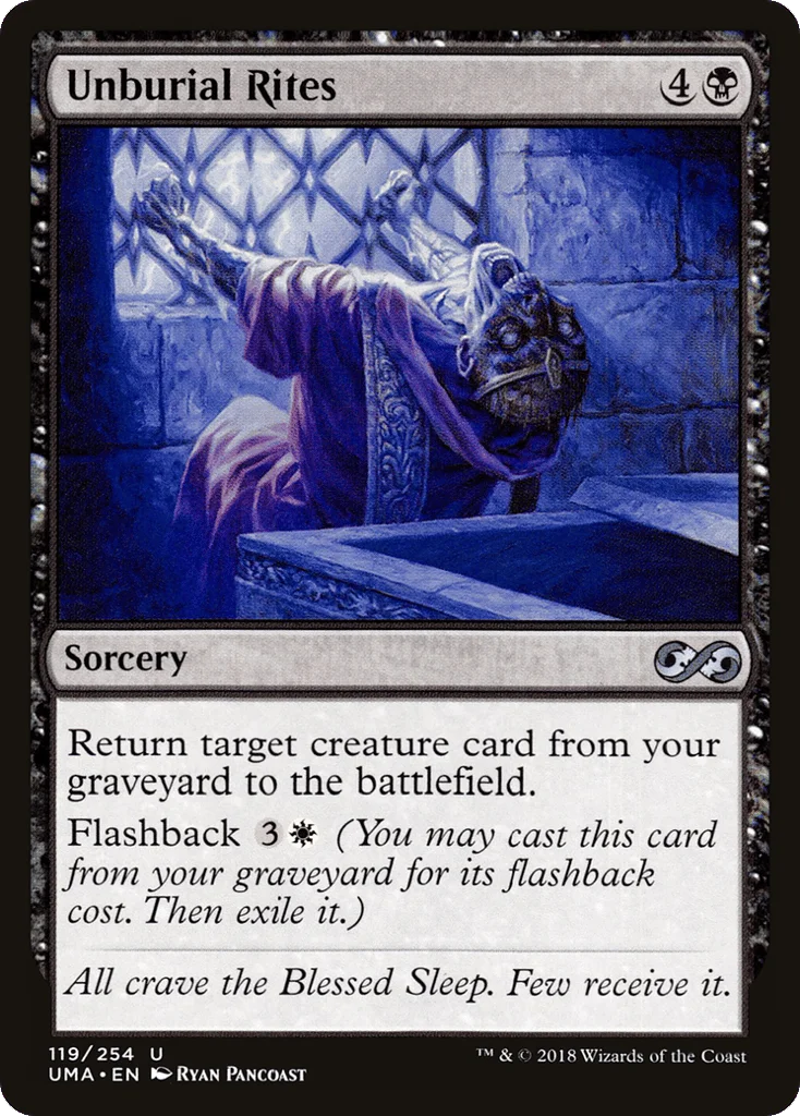 Unburial Rites · Ultimate Masters