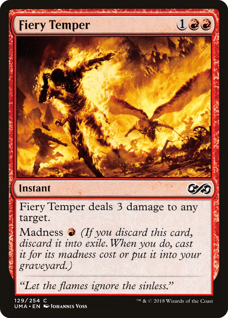 Fiery Temper · Ultimate Masters