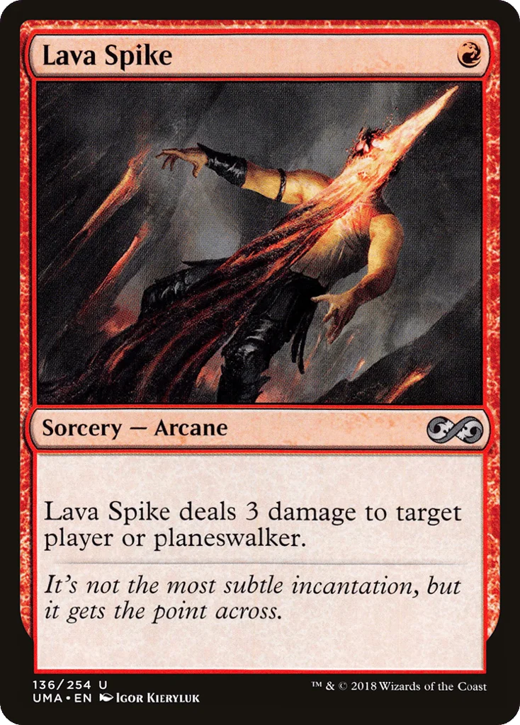 Lava Spike · Ultimate Masters
