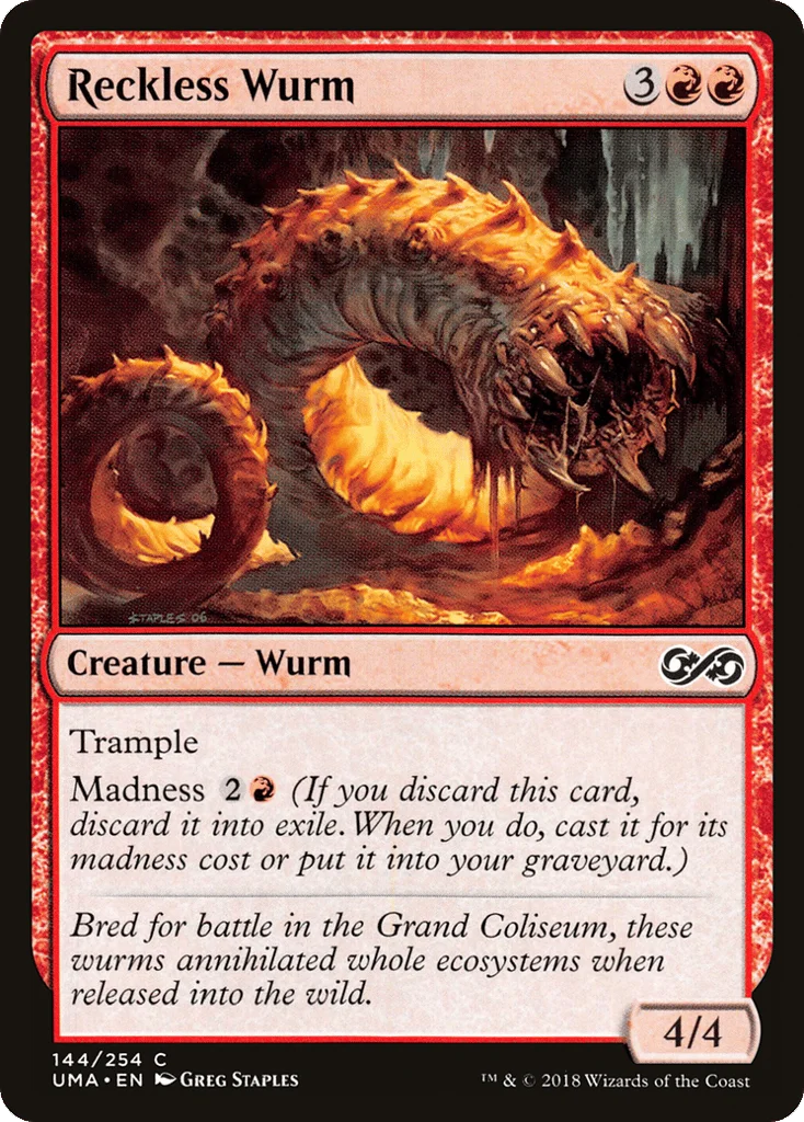 Reckless Wurm · Ultimate Masters