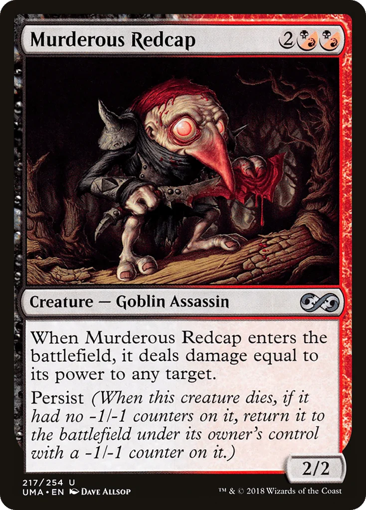 Murderous Redcap · Ultimate Masters
