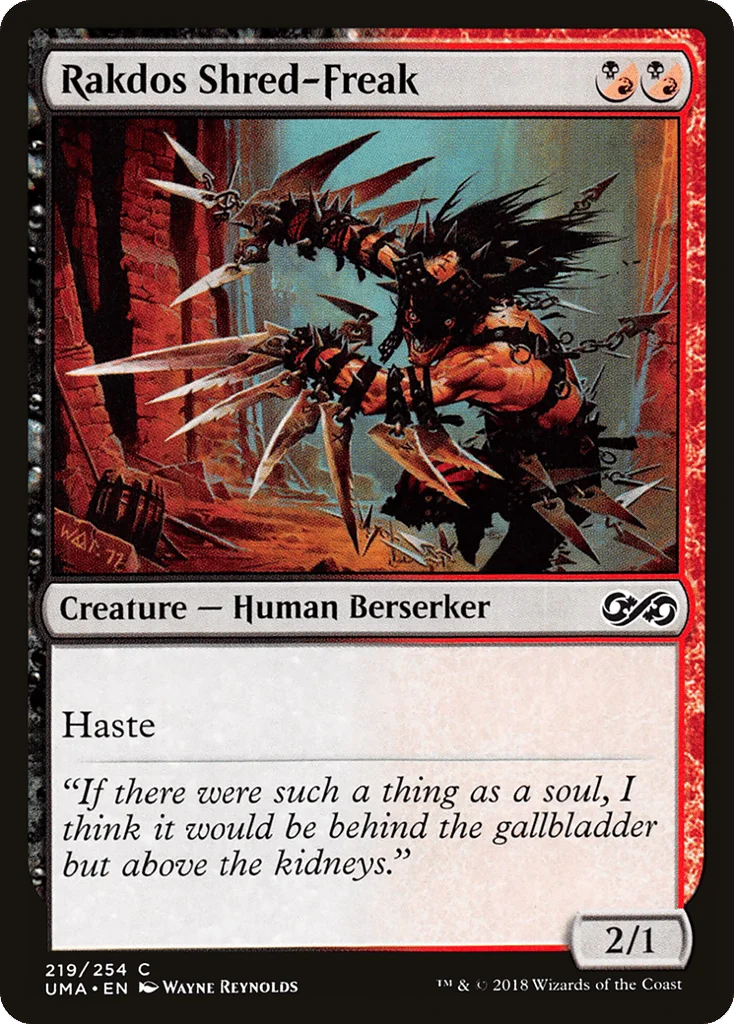 Rakdos Shred-Freak · Ultimate Masters