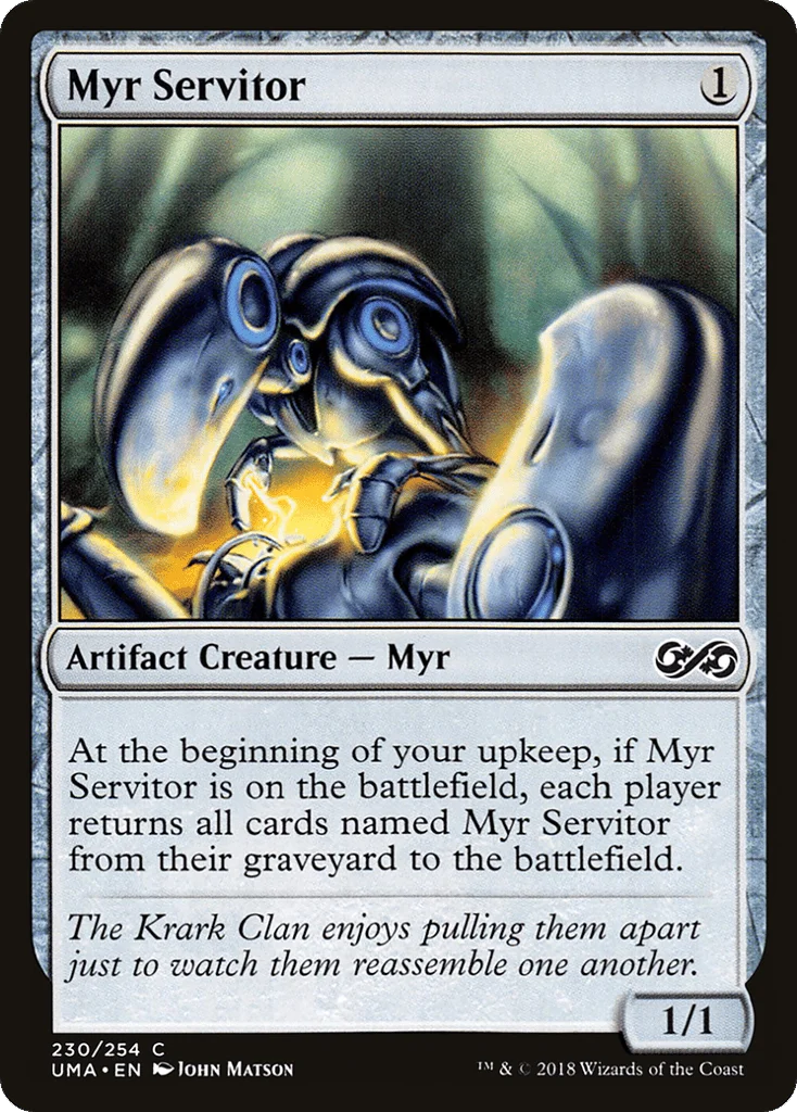 Myr Servitor · Ultimate Masters