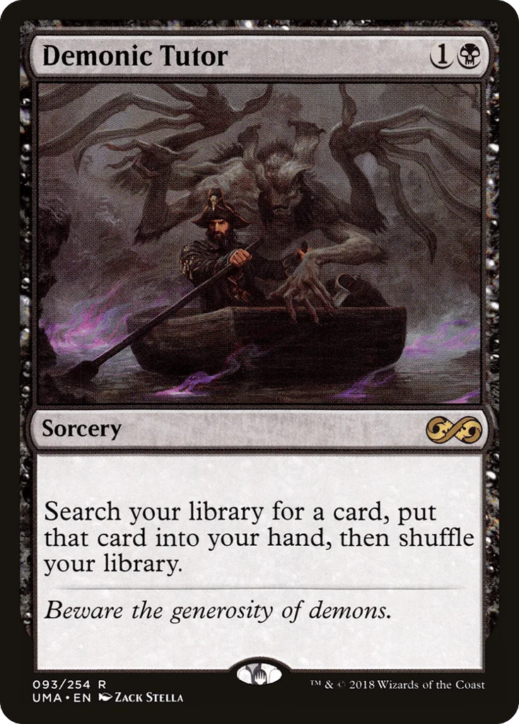 Demonic Tutor · Ultimate Masters