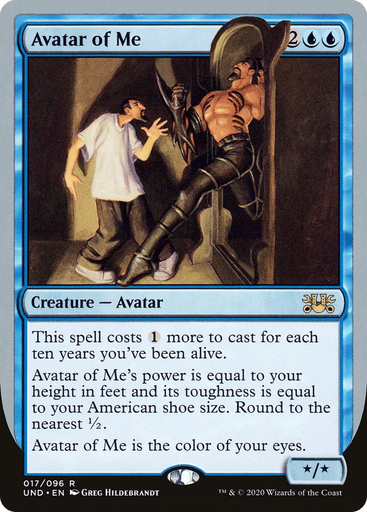 Avatar of Me · Unsanctioned
