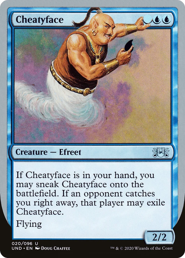 Cheatyface · Unsanctioned