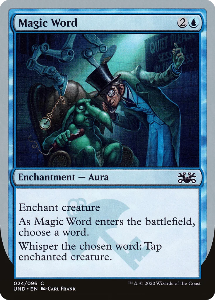 Magic Word · Unsanctioned