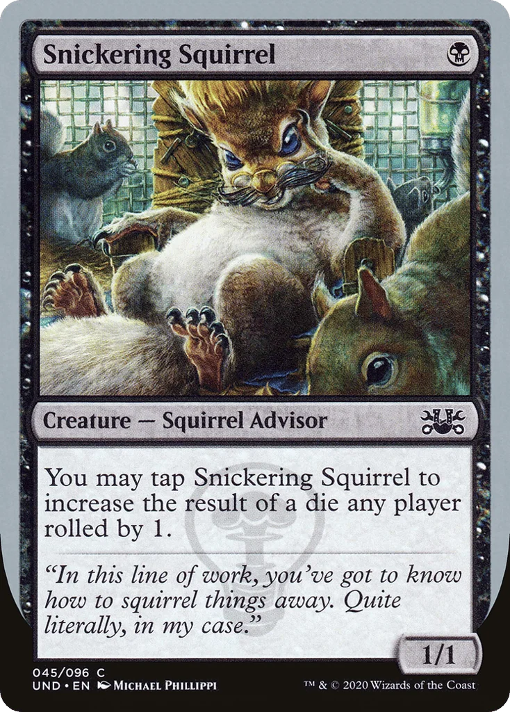 Snickering Squirrel · Unsanctioned