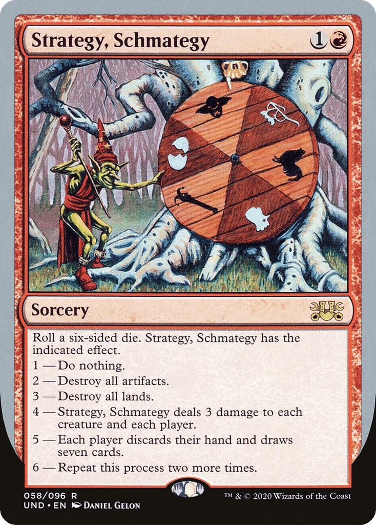 Strategy, Schmategy · Unsanctioned