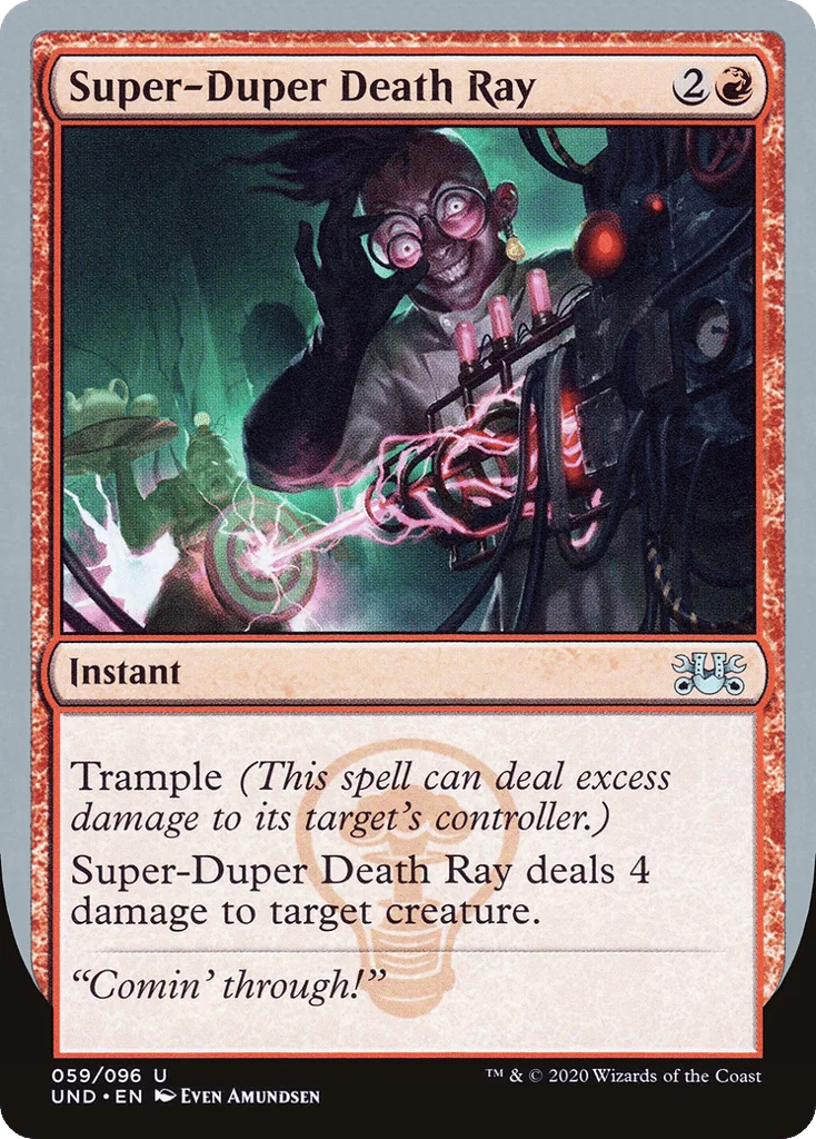 Super-Duper Death Ray · Unsanctioned