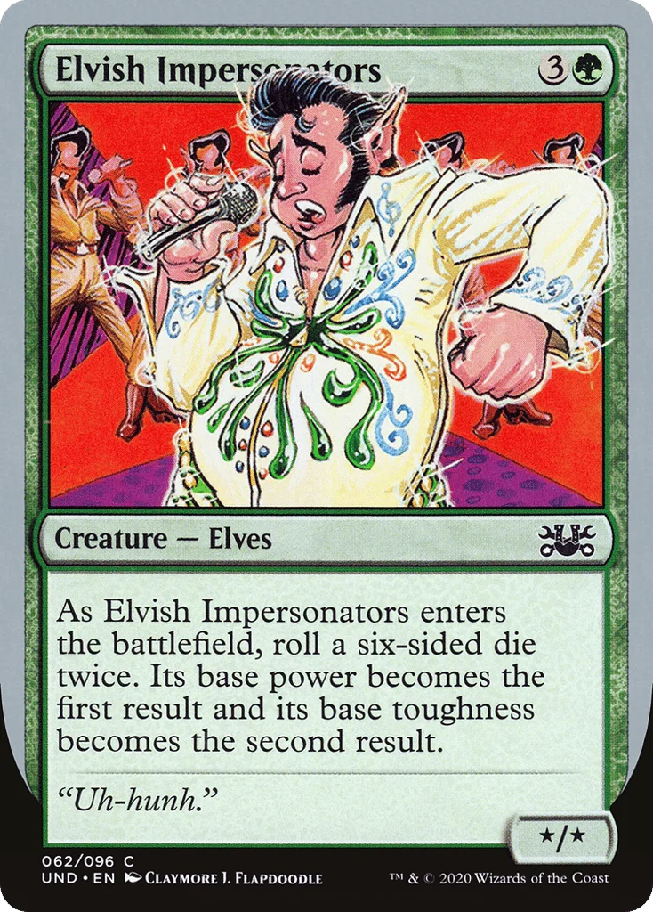 Elvish Impersonators · Unsanctioned